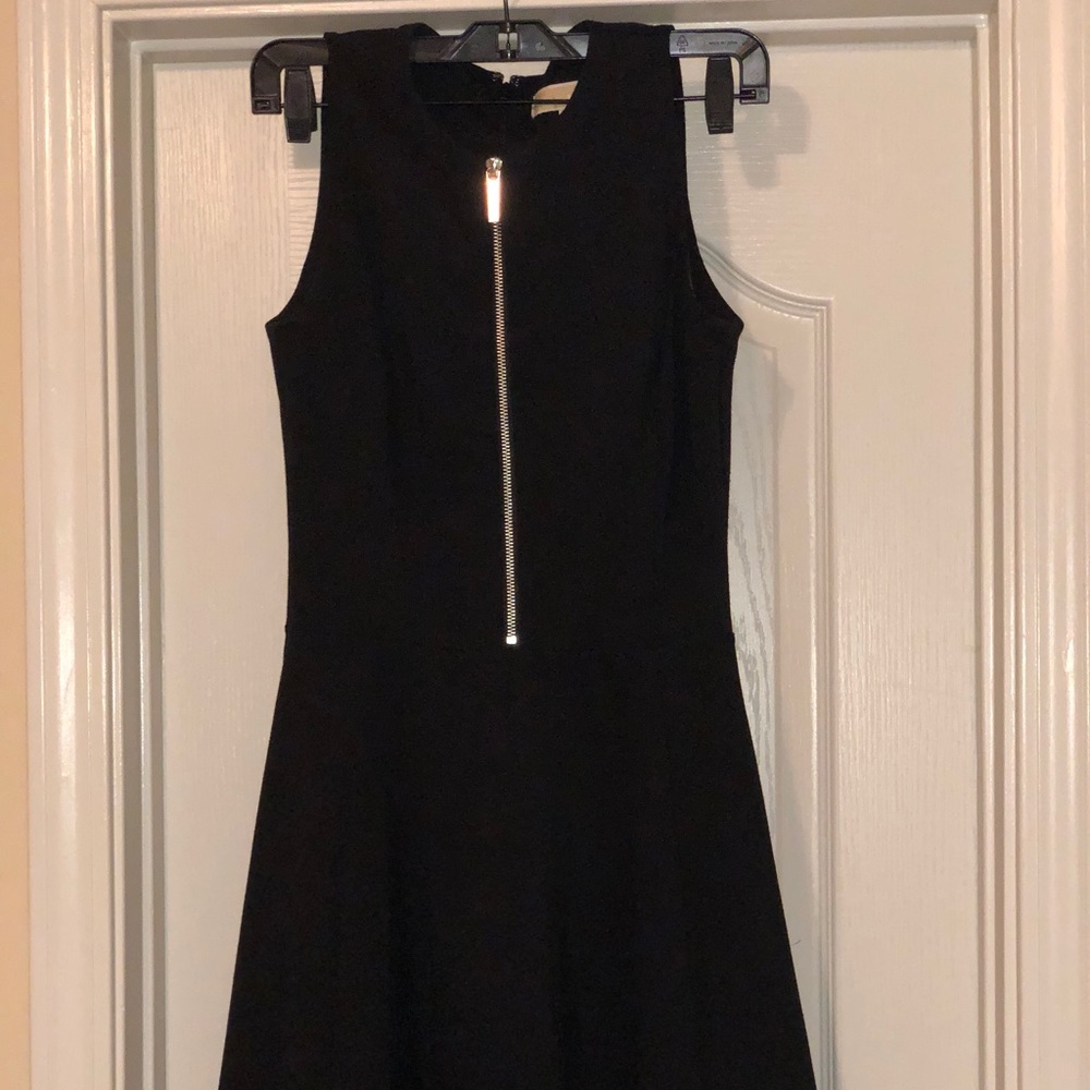 Michael Kors black zipper dress